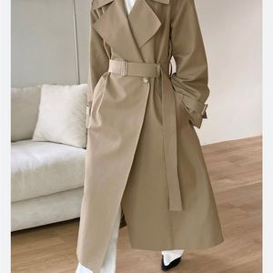 THE FRANKIE SHOP ABRIL TRENCH O/S